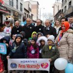 Bursa’da Barış için su yürüyüşü